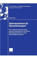 Spitzenpositionen Für Spitzenleistungen?