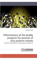 Effectiveness of the buddy program for parents of very preterm infants