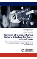Redesign of a Music-sharing Website Interface for Cross-cultural Users