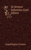 De Sermone Sallustiano (Latin Edition)