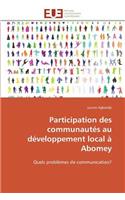 Participation des communautés au développement local à abomey