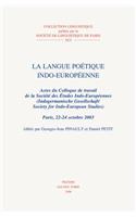 La Langue Poetique Indo-Europeenne