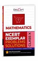 Educart NCERT Exemplar Class 10 Mathematics 2025 Problems Solutions (For 2025-26 Board Exam)