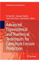 Advanced Experimental and Numerical Techniques for Cavitation Erosion Prediction