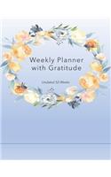 Weekly Planner with Gratitude