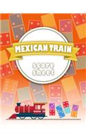Mexican Train Score Sheet