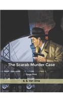 The Scarab Murder Case: Large Print