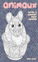 Livres à colorier pour adultes - Pas cher - Animaux
