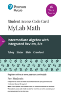 Mylab Math with Pearson Etext -- 18 Week Standalone Access Card -- For Intermediate Algebra with Integrated Review
