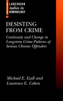 Desisting from Crime