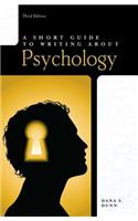 Short Guide to Writing about Psychology