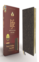 Niv, Life Application Study Bible, Third Edition, Bonded Leather, Navy, Red Letter Edition