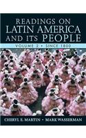 Readings on Latin America and Its People, Volume 2 (Since 1800)