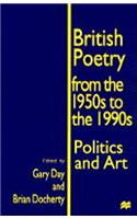 British Poetry from the 1950s to the 1990s