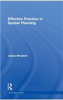 Effective Practice in Spatial Planning