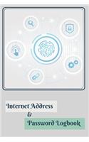 Internet Address & Password Logbook
