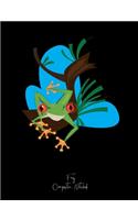 Frog Composition Notebook: A Writing Tablet For Students