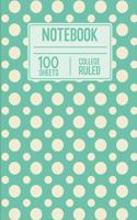 Notebook 100 Sheets College Ruled