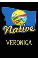 Montana Native Veronica: College Ruled Composition Book