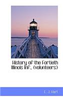 History of the Fortieth Illinois INF., (Volunteers)