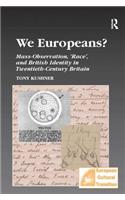 We Europeans?