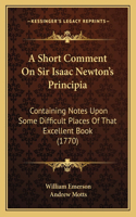 Short Comment On Sir Isaac Newton's Principia