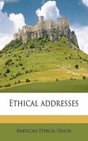 Ethical Addresses (, Volume 17