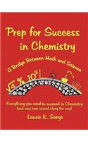 Prep for Success in Chemistry, a Bridge Between Math and Science