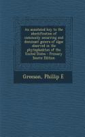 An Annotated Key to the Identification of Commonly Occurring and Dominant Genera of Algae Observed in the Phytoplankton of the United States - Primar