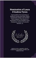 Nomination of Laura D'Andrea Tyson: Hearing Before the Committee on Banking, Housing, and Urban Affairs, United States Senate, One Hundred Third Congress, First Session, on Nomination 