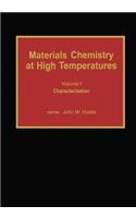 Materials Chemistry at High Temperatures