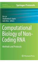 Computational Biology of Non-Coding RNA: Methods and Protocols