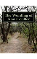 Wording of Ann Coulter