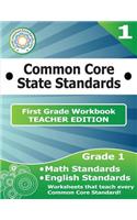 First Grade Common Core Workbook - Teacher Edition