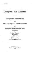 Campbell Als Dichter