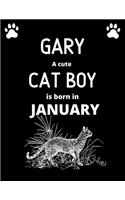 GARY a cute cat boy is born in January