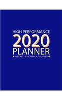 High Performance 2020 Planner Full-Year