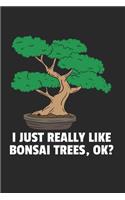 Bonsai Notizbuch