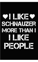 I Like Schnauzer More Than I Like People