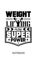 Weightlifting Notebook