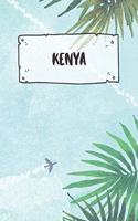 Kenya: Ruled Travel Diary Notebook or Journey Journal - Lined Trip Pocketbook for Men and Women with Lines