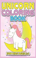 Unicorn Coloring Book for Kids Ages 2-4