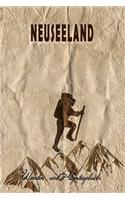 Neuseeland - Wander und Pilgertagebuch: Geschenk zum Ausfüllen von Wanderungen, Klettertouren und Hüttentouren. Zum Eintragen von Datum, Ort, einkleben von Fotos und eintragen von Notizen 
