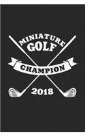 miniature golf champion 2018