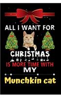 All I want for Christmas is more time with my Munchkin cat