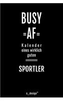 Kalender für Sportler