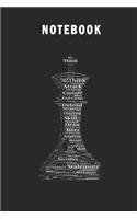 Notebook: Notebook for Chess Lover Journal For Chess Fan who favor chess Blank Lined Ruled 6x9 110 Pages Diary for Girls Gift for man(3 Chess Lover Journal Notebook)