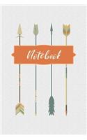 Notebook: Pretty Notebook for Women With Arrows (6X9 Lined Journal for Women)