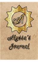 Alyssa's Journal