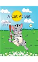 A Cat At Bat